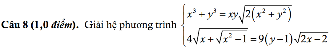De thi thu THPT Quoc gia mon Toan nam 2015 (De so 2)