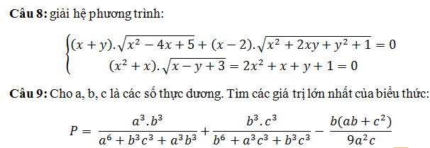 De thi thu THPT Quoc gia mon Toan nam 2015 thay Pham Quoc Vuong