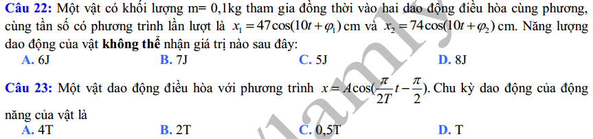 De thi thu THPT Quoc gia mon Vat Ly nam 2015 - DH Tay Nguyen
