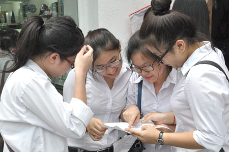 Thoi gian dang ky mon thi THPT Quoc gia nam 2015
