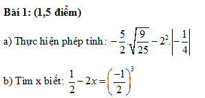 De thi hoc ki 1 lop 7 mon Toan THCS My Quang nam 2014