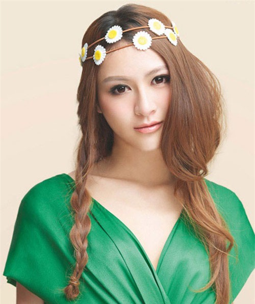 Nhung kieu toc de thuong cho ban gai trong ngay Valentine