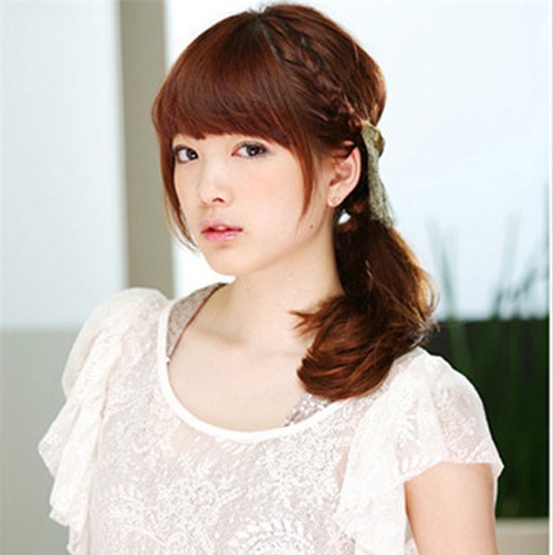 Nhung kieu toc de thuong cho ban gai trong ngay Valentine