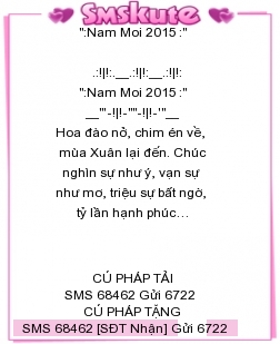 1001 lòi chúc tét 2015 cục hay và ý nghĩa