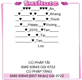 Tin nhan hinh chuc mung nam moi 2015