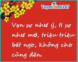 Tin nhan chuc tet 2015 hay va an tuong nhat