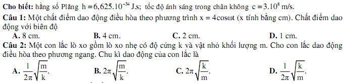 De thi THPT Quoc gia 2015 mon Ly cua Bo GD&DT (De mau)