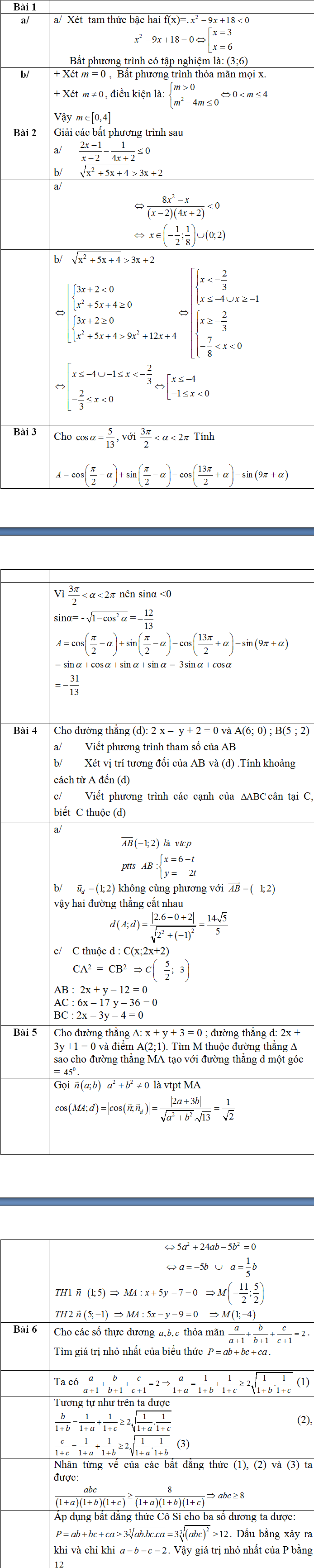 De thi hoc ki 2 mon Toan lop 10 nam 2014 (P7)