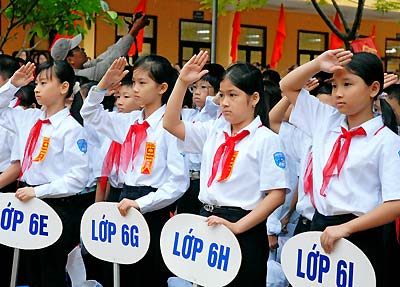 Tuyen sinh vao lop 6 nam 2015 Hue
