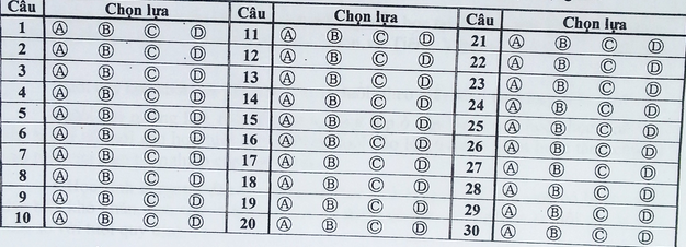 Huong dan lam bai khao sat tieng Anh vao lop 6 THPT Tran Dai Nghia 2015