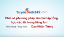 Phương pháp làm Kinh888 link không chặn tổng hợp các thì trong tiếng Anh
