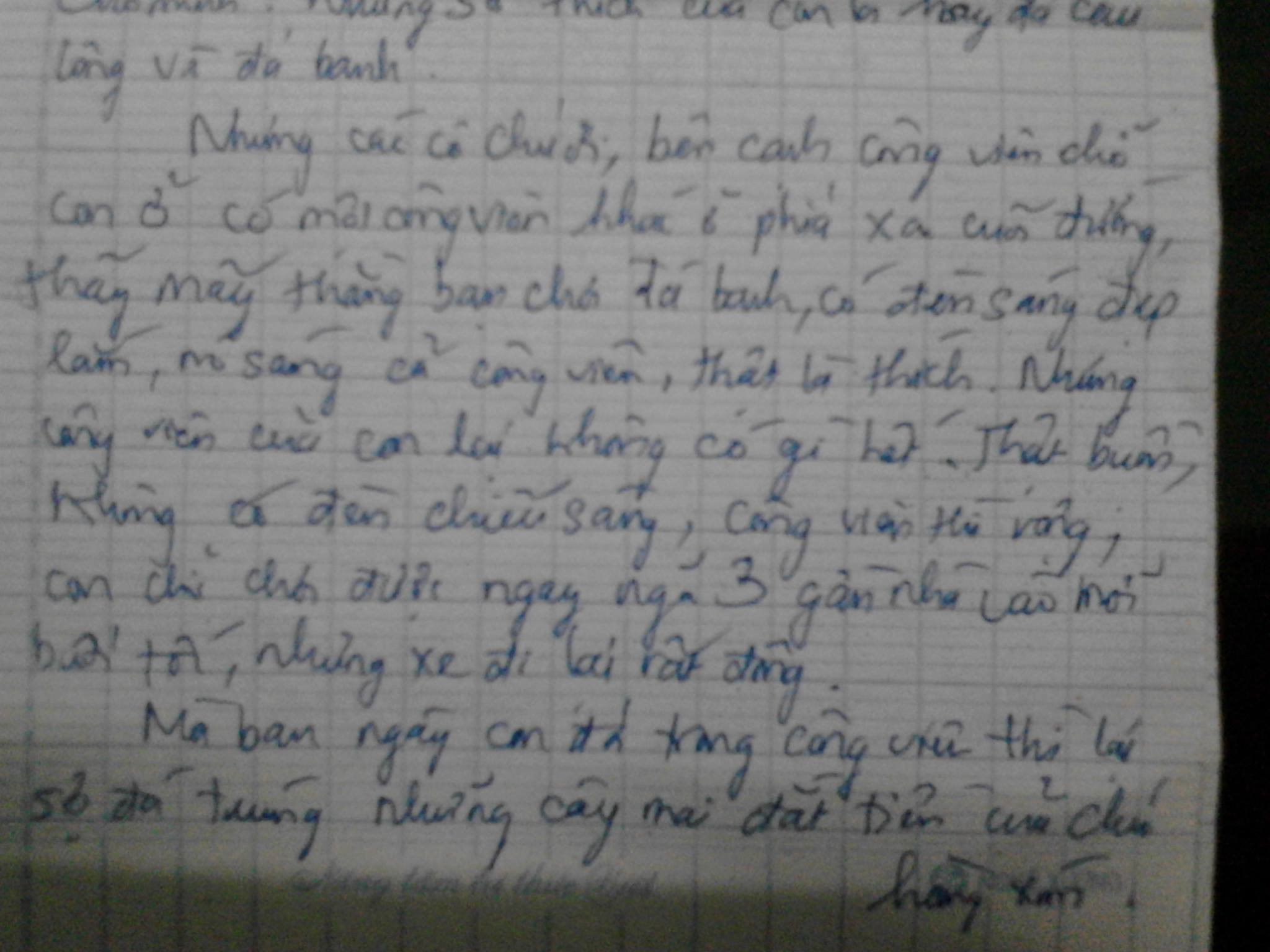 Da Nang dap ung nguyen vong “Cho chung con duoc choi” cua mot hoc sinh