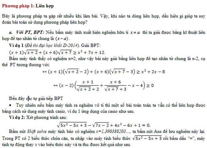 Bi quyet an tron cau diem 9 trong de thi THPT Quoc gia mon Toan