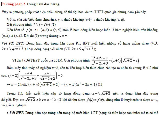 Bi quyet an tron cau diem 9 trong de thi THPT Quoc gia mon Toan