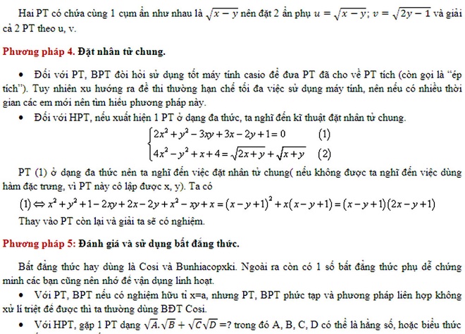 Bi quyet an tron cau diem 9 trong de thi THPT Quoc gia mon Toan