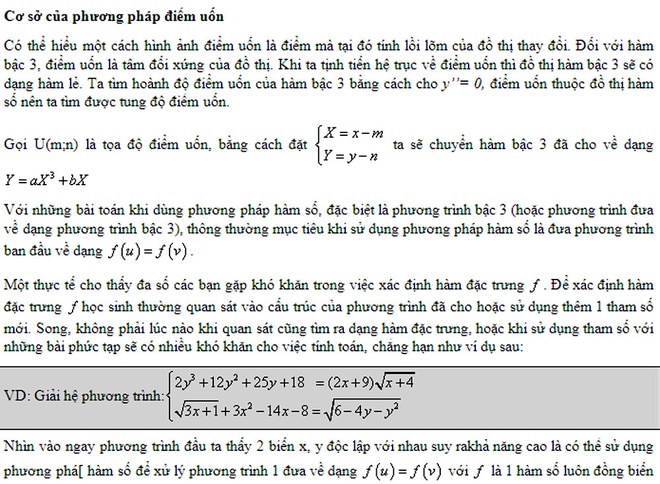 Bi quyet an tron cau diem 9 trong de thi THPT Quoc gia mon Toan