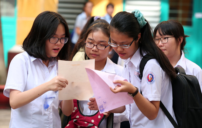 Diem chuan vao lop 10 TP.HCM 2016 se tang nhe