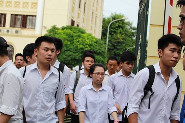 Hiện nhiều trường đang đẩy nhanh tiến độ công tác chấm thi.