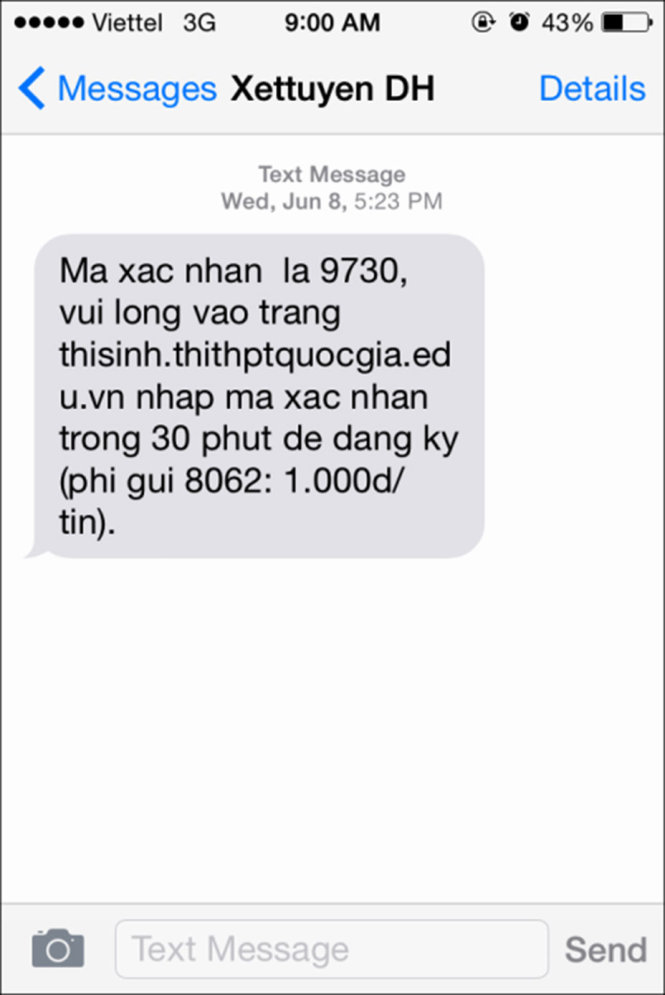 Quy trình nộp hồ sơ đăng ký xét tuyển trực tuyến 