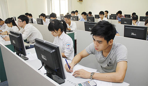 Thí sinh dự thi đánh giá năng lực vào ĐH QGHN