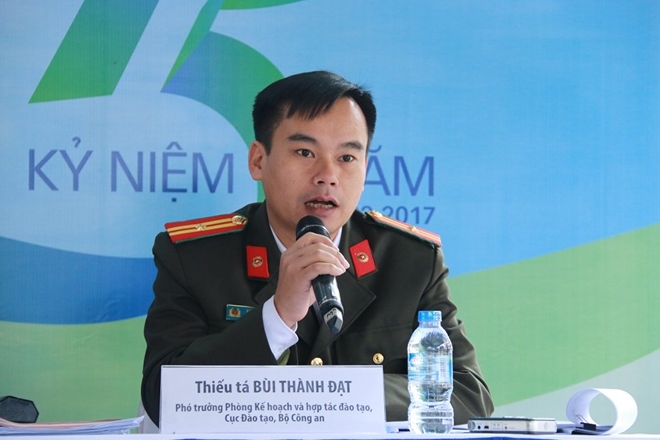 Thong tin moi nhat ve tuyen sinh cac truong CAND nam 2017