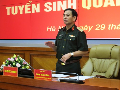 Sap cong bo diem chuan cac truong quan doi 2017