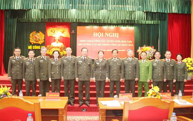Chi tieu tuyen sinh Cong an 2018 tiep tuc giam