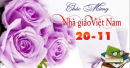 40 lời chúc ngày 20/11 hay và ý nghĩa nhất cho thầy 88Kinhcom đa sảnh cược
