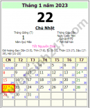Tết 2023 vào ngày mấy dương lịch?