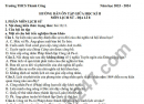 Đề cương ôn tập giữa kì 2 môn Sử - Địa lớp 8 - THCS Thành Công 2024