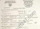 Đề giữa kì 2 môn Toán lớp 12 năm 2024 - THPT Bùi Thị Xuân