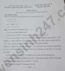 Đề thi giữa kì 2 lớp 9 môn Toán - THCS Nguyễn Viết Xuân 2024