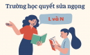 Trường học quyết sửa ngọng, khắc phục phát âm nhầm lẫn L và N
