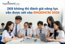 2K8 không thi đánh giá năng lực vẫn được xét vào ĐHQGHCM 2026
