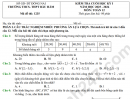 Đề thi học kì 1 môn Toán lớp 12 THCS - THPT Bàu Hàm 2025