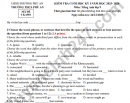Đề thi cuối kì 1 lớp 9 môn Anh 2025 - THCS Phú An