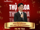 Thủ khoa TSA lập kỷ lục của ĐH Bách khoa luyện khoảng 60 đề