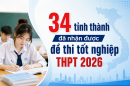 34 tỉnh thành đã nhận được 88Kinh Thể Thao, Casino Uy Tín tốt nghiệp THPT 2026