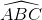 \widehat{ABC }