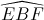 \widehat{EBF}