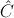 \hat{C}