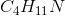 C_{4}H_{11}N