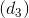 (d_{3})