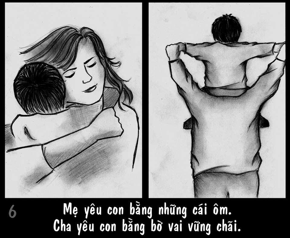 Xuc dong voi bo anh danh tang cha me mua le vu lan